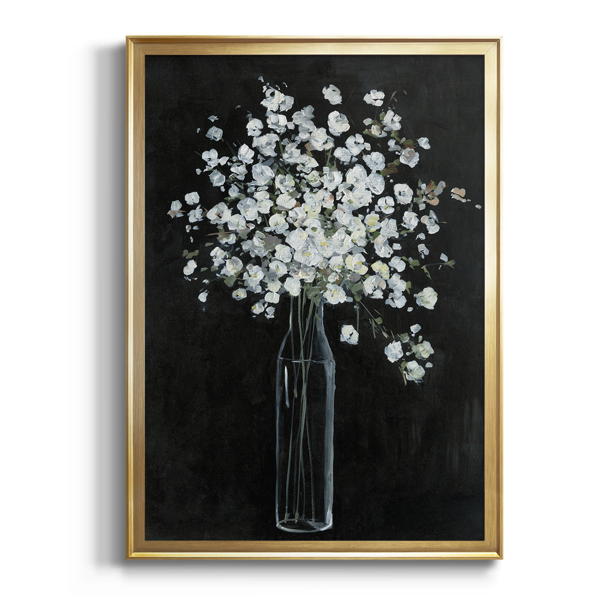 Filled with Spring - Modern Framed Canvas Print