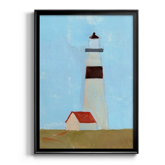 Lookout Point II - Modern Framed Canvas Print