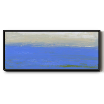 North Fork I - Floater Framed Canvas Print