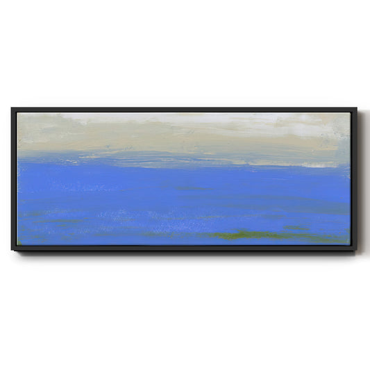 North Fork I - Floater Framed Canvas Print