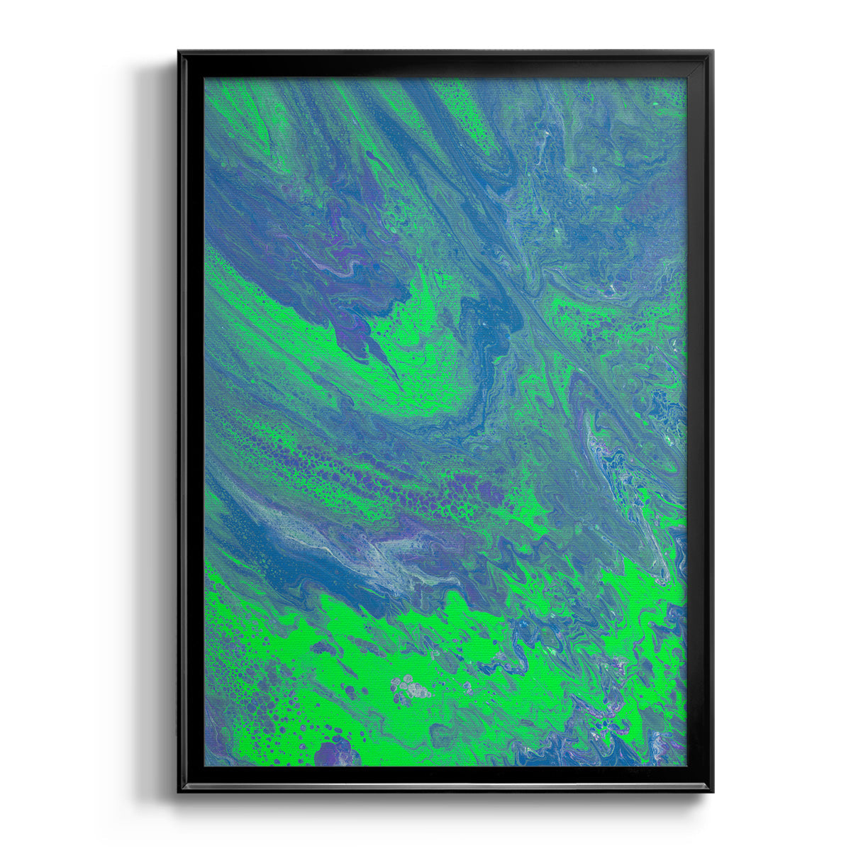 M93 - Modern Framed Canvas Print