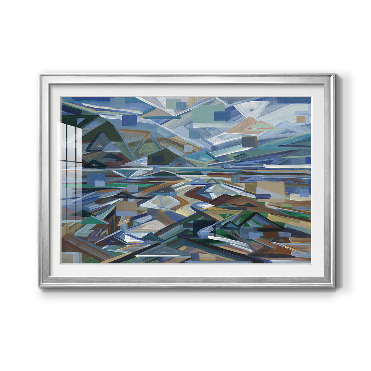 Low Tide - Modern Framed Art Print