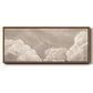 Painted Clouds II - Floater Framed Canvas Print