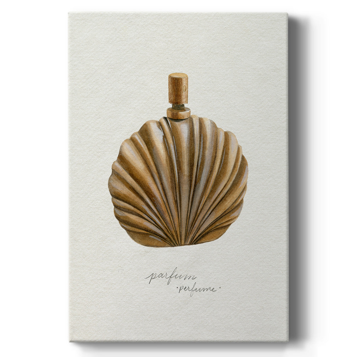 Gilded Toiletries II - Canvas Art Print