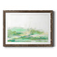 Green Mist Vista I - Barnwood Framed Art Print
