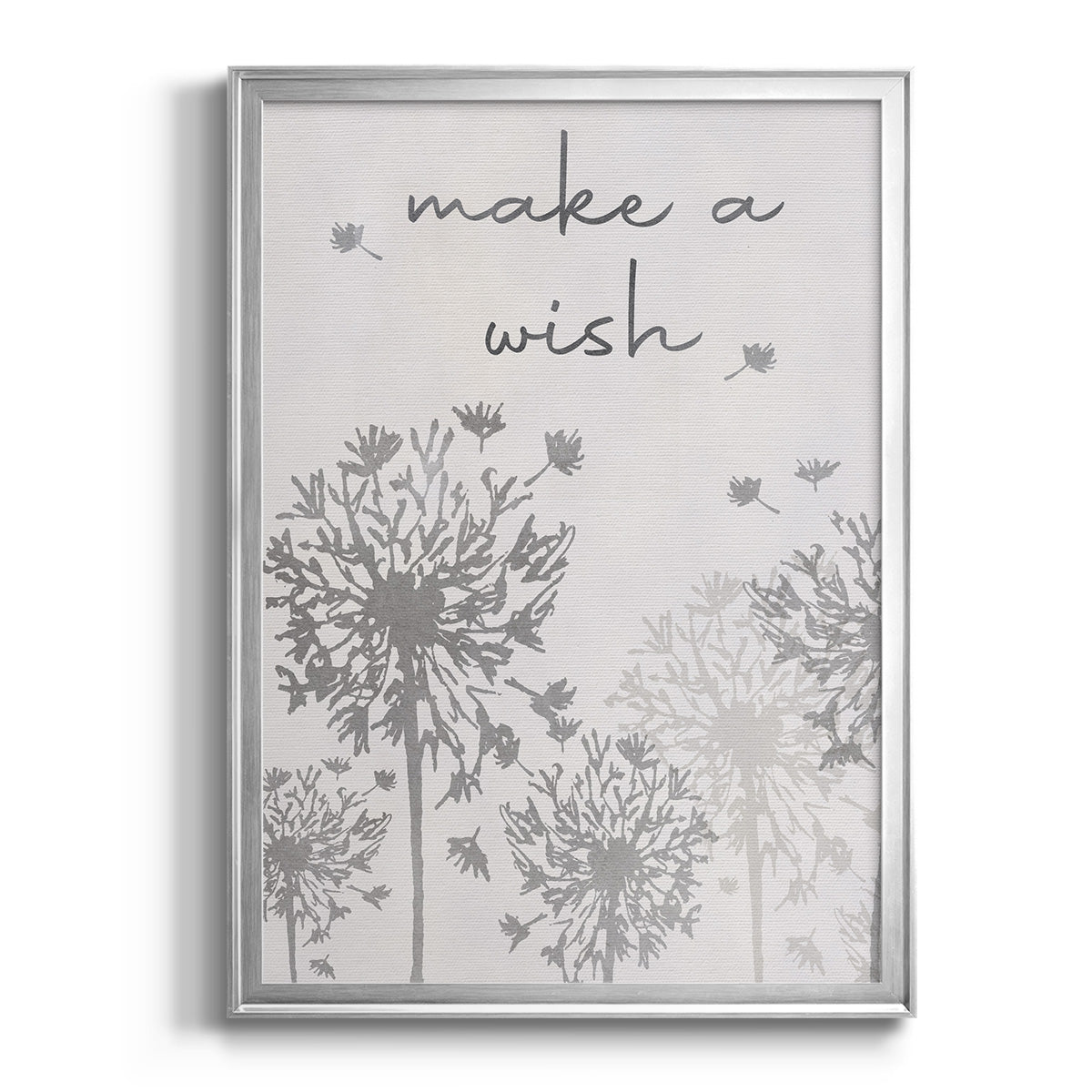 Make A Wish - Modern Framed Canvas Print