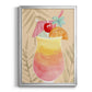 Tropical Cocktail IV - Modern Framed Canvas Print