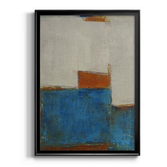 Sunset for Somebody - Modern Framed Canvas Print