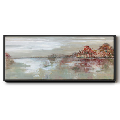 Scenic Sunrise - Floater Framed Canvas Print