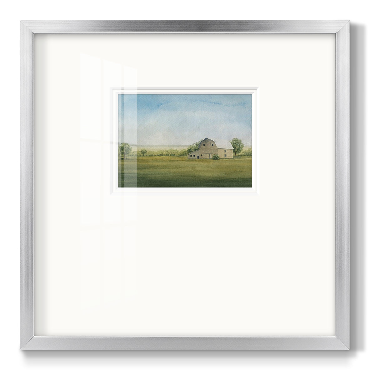 Grove Farm I Premium Framed Print Double Matboard