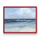 Beach Trio - Restickable Framed Art Print
