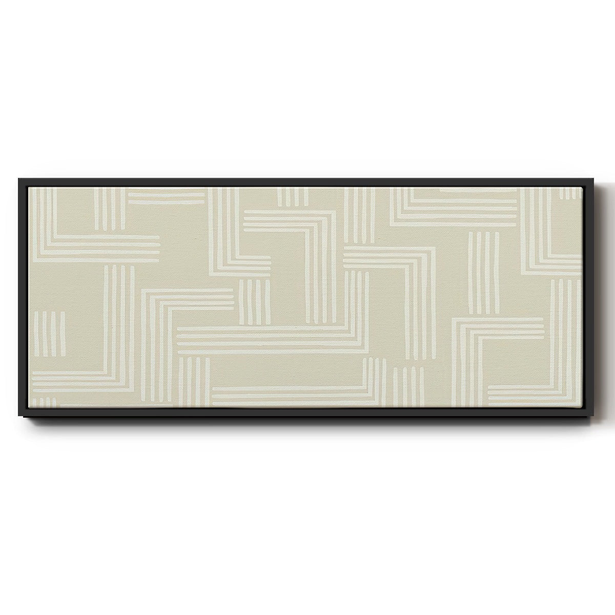 Roll Crossing III - Floater Framed Canvas Print