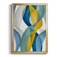 Horizontal Bands II - Modern Framed Canvas Print