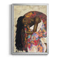 Woman Strong III - Modern Framed Canvas Print