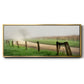 Around the Bend - Floater Framed Canvas Print
