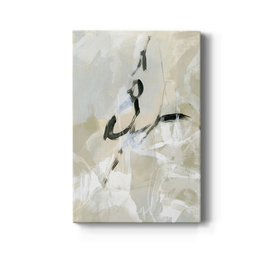 Scribble Veil I Premium Gallery Wrapped Canvas - Ready to Hang