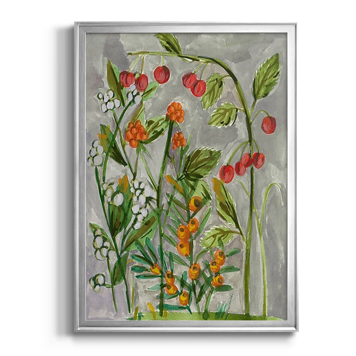 Dear Nature I - Modern Framed Canvas Print