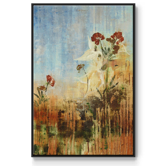 Dedicated to Spring - Floater Framed Canvas Print