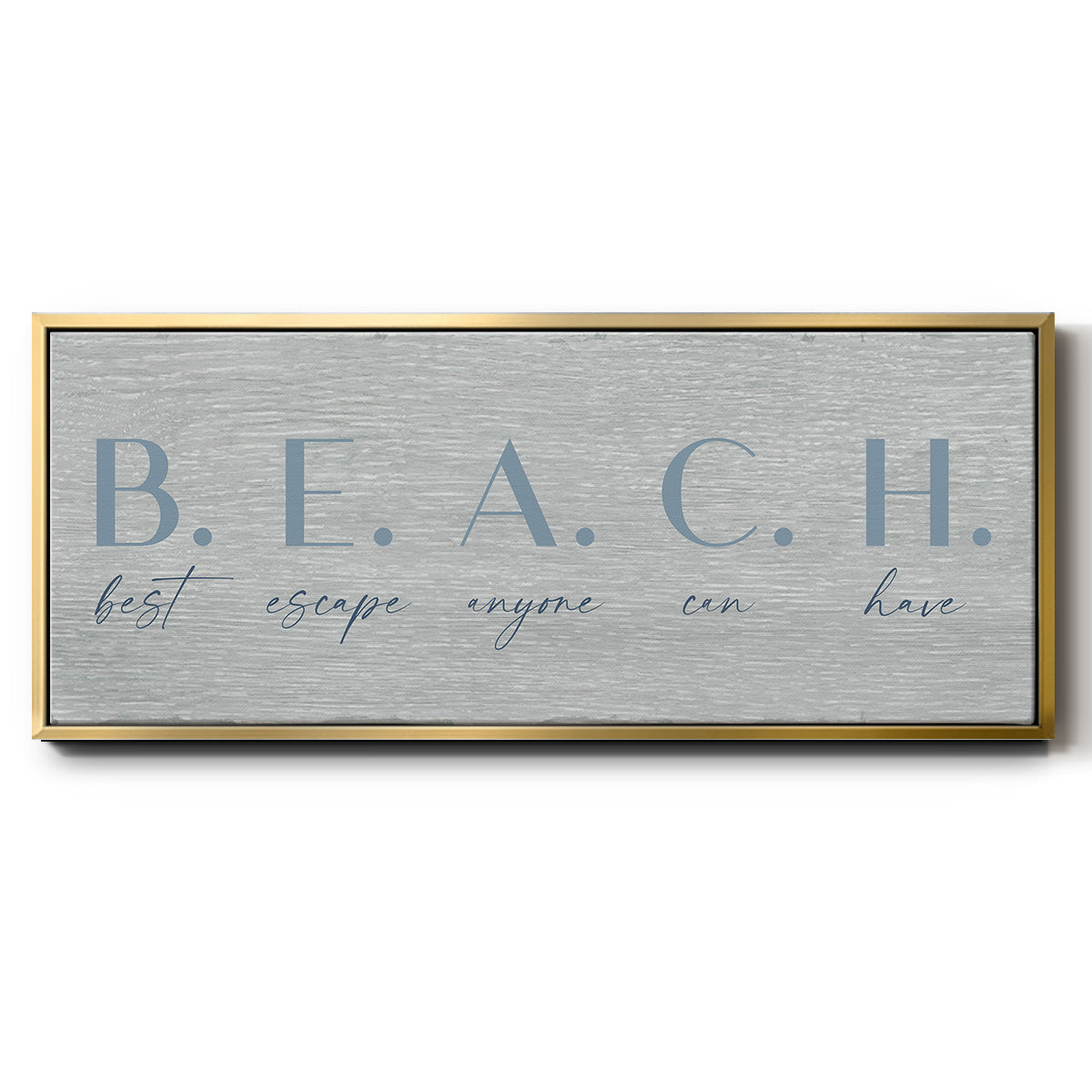 Best Escape - Floater Framed Canvas Print