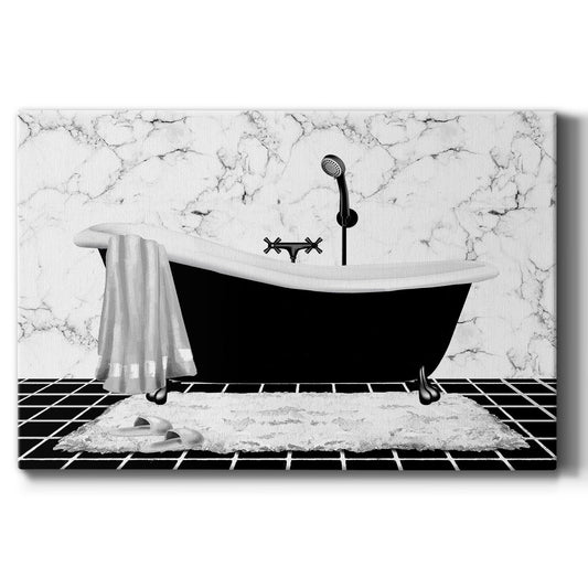 Modern Bath I Premium Gallery Wrapped Canvas - Ready to Hang