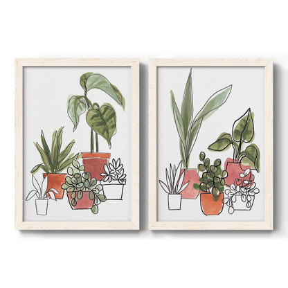 Home Grown I - Premium Framed Canvas 2 Piece Set - Ready to Hang