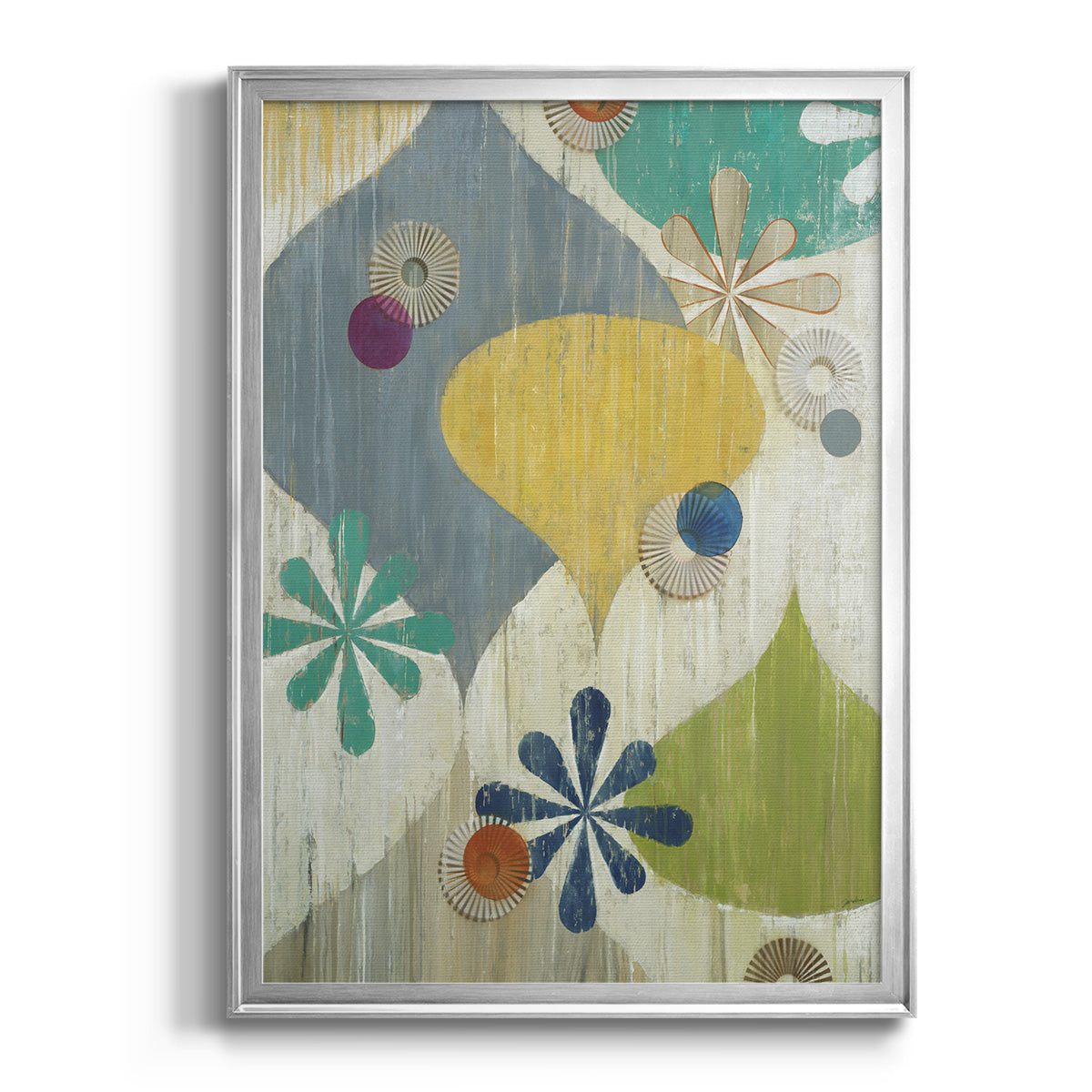 Asterisk - Modern Framed Canvas Print