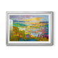 Diamond Girl Dances - Modern Framed Art Print