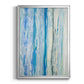 Swimming Ashore - Modern Framed Canvas Print
