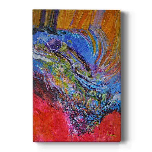 Vibrant Flow II - Canvas Art Print