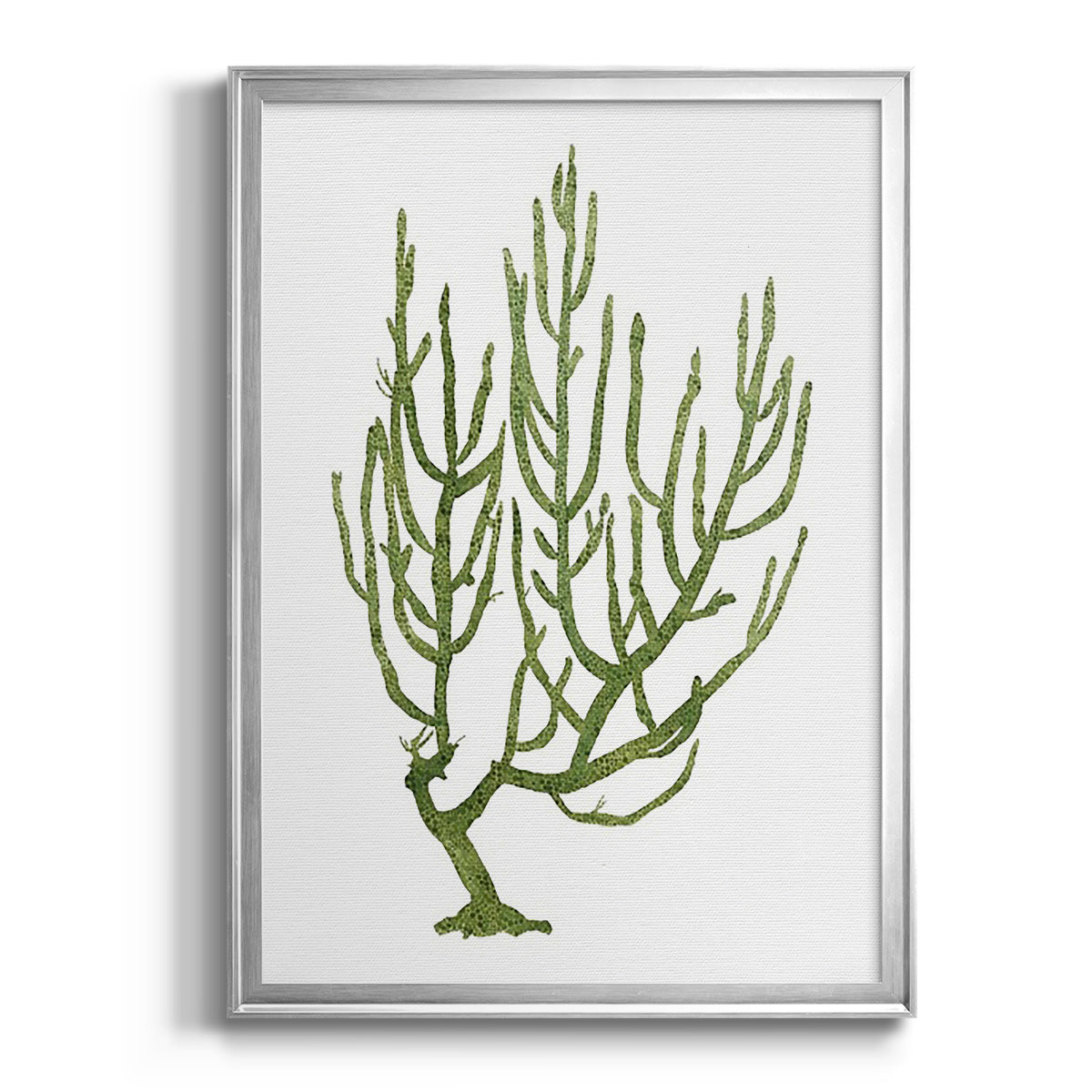 Coral Souvenirs III - Modern Framed Canvas Print