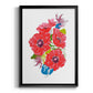 Brilliant Poppies I - Modern Framed Canvas Print