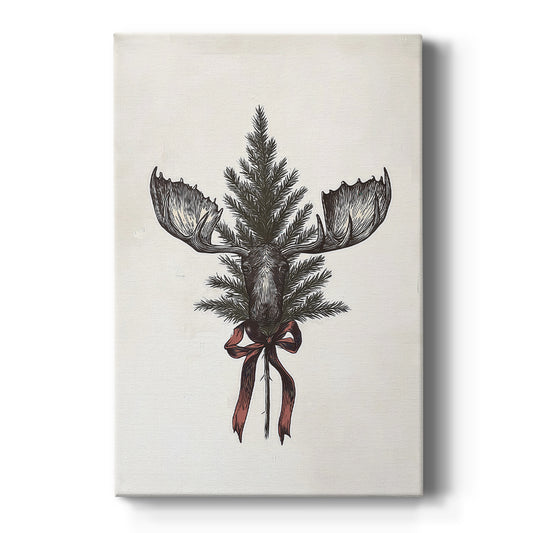 Eve of Snowwhite Candle - Canvas Art Print