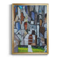 Chicago Grant Park - Modern Framed Canvas Print