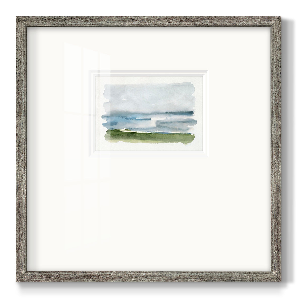 Coastline Splash II Premium Framed Print Double Matboard