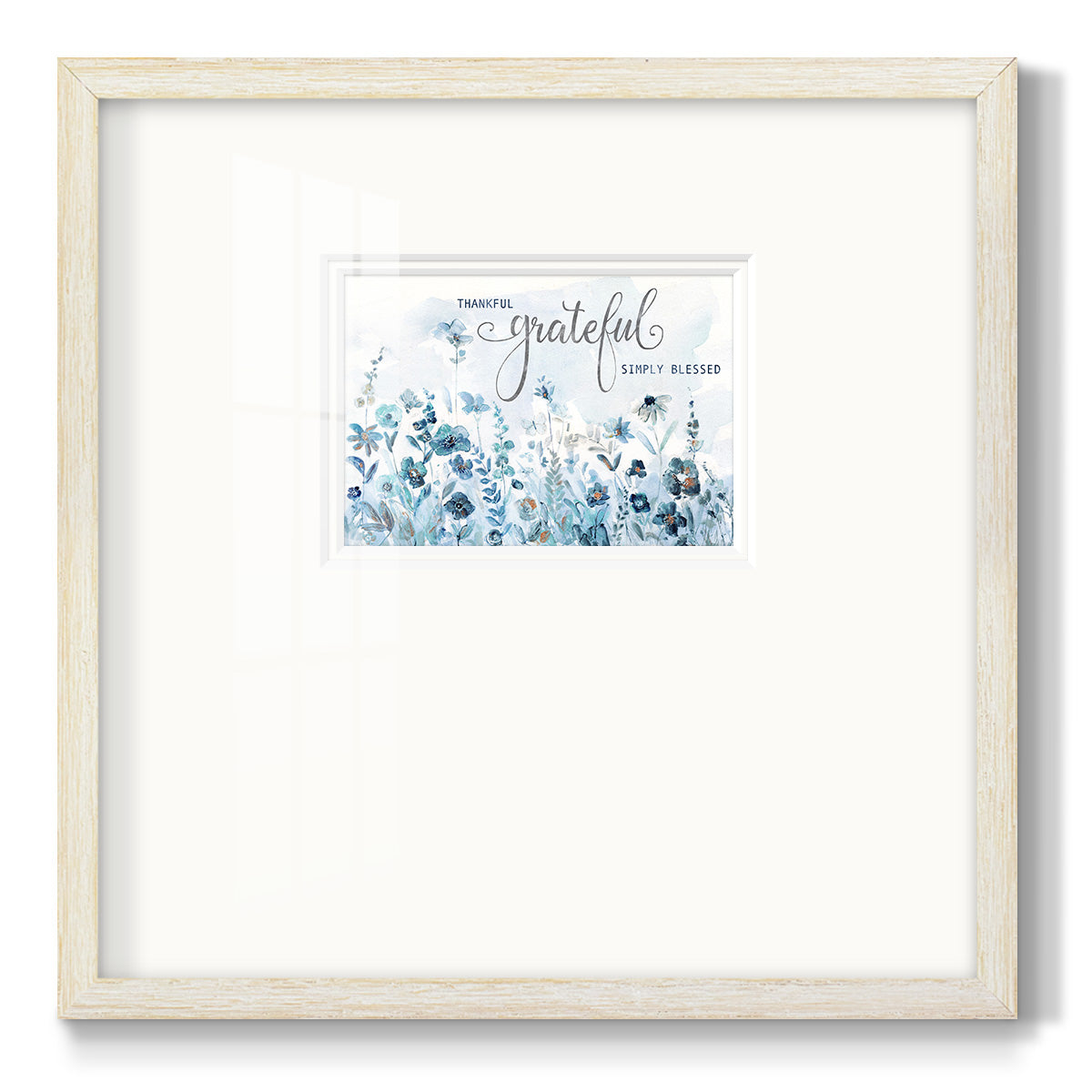 Glittering Meadow Premium Framed Print Double Matboard