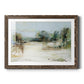 Wintery Horizon III - Barnwood Framed Art Print