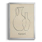Greek Blessing II - Modern Framed Canvas Print
