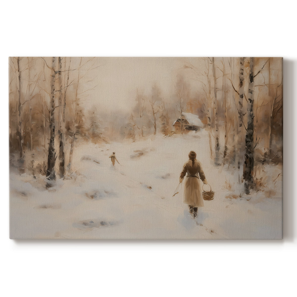 Skies of Sugar Serenade - Canvas Art Print