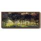 The Promenade at Argenteuil, Sunset, 1874 - Floater Framed Canvas Print