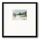 Wintery Horizon III - Double Matboard Framed Print