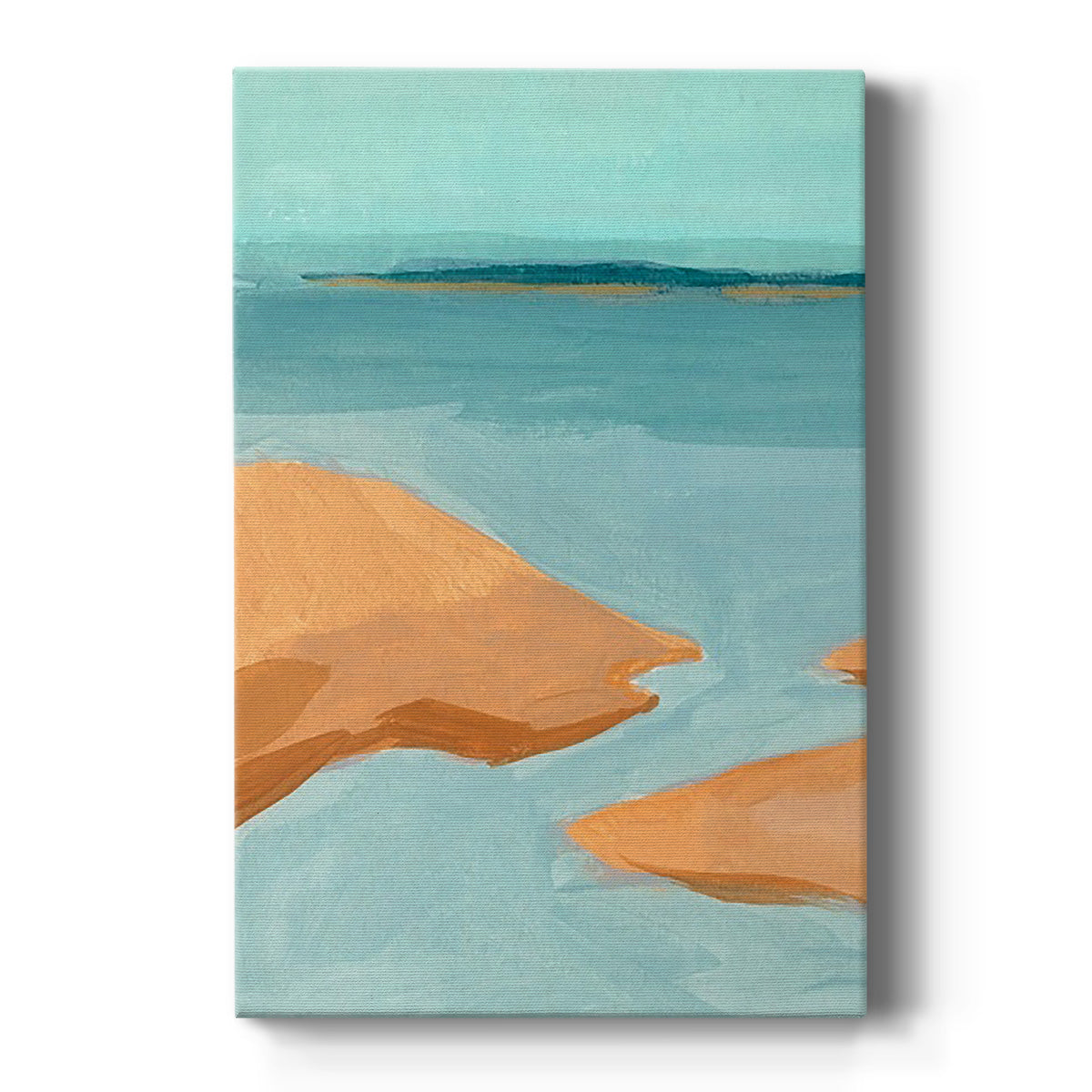 Out on the Sandbar IV Premium Gallery Wrapped Canvas - Ready to Hang