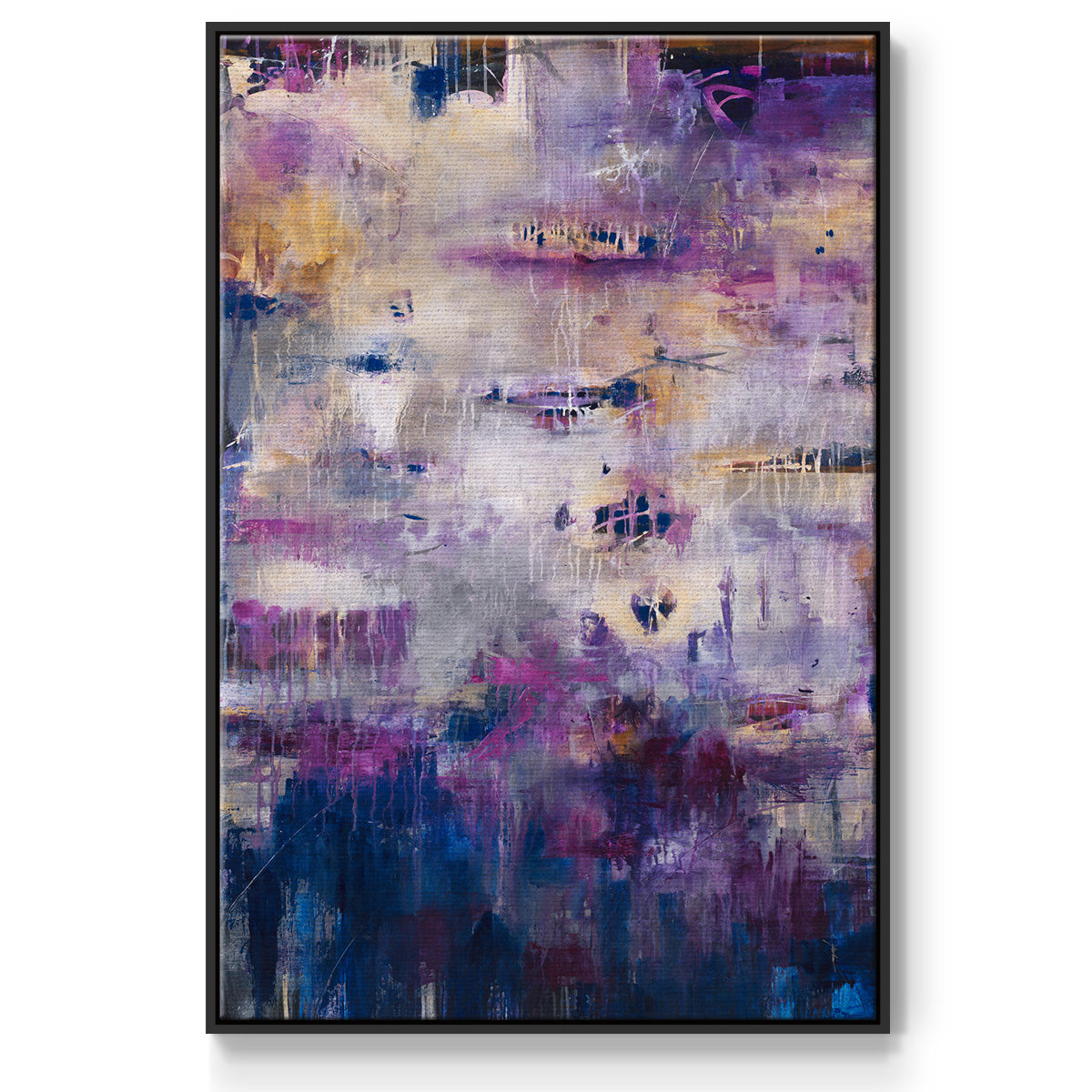 Culture Clash - Framed Premium Gallery Wrapped Canvas L Frame - Ready to Hang