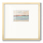 Sienna Horizon I - Double Matboard Framed Print