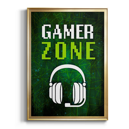 It's Game On IV - Modern Framed Canvas Print