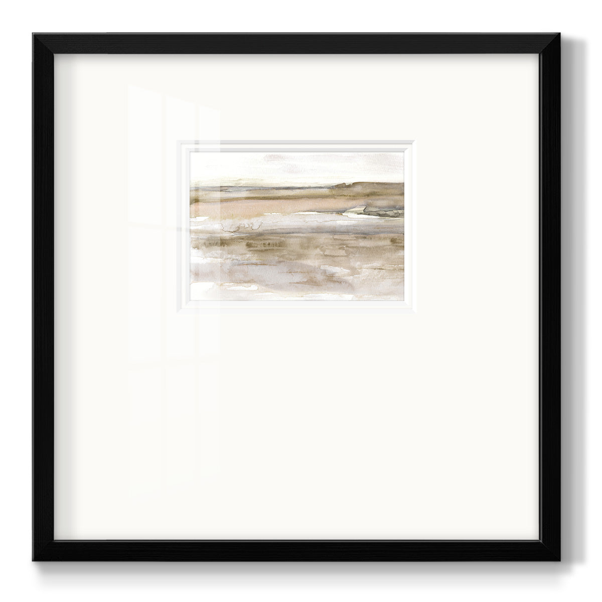 Sunset Bay Premium Framed Print Double Matboard