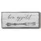 Bon Appetit - Floater Framed Canvas Print