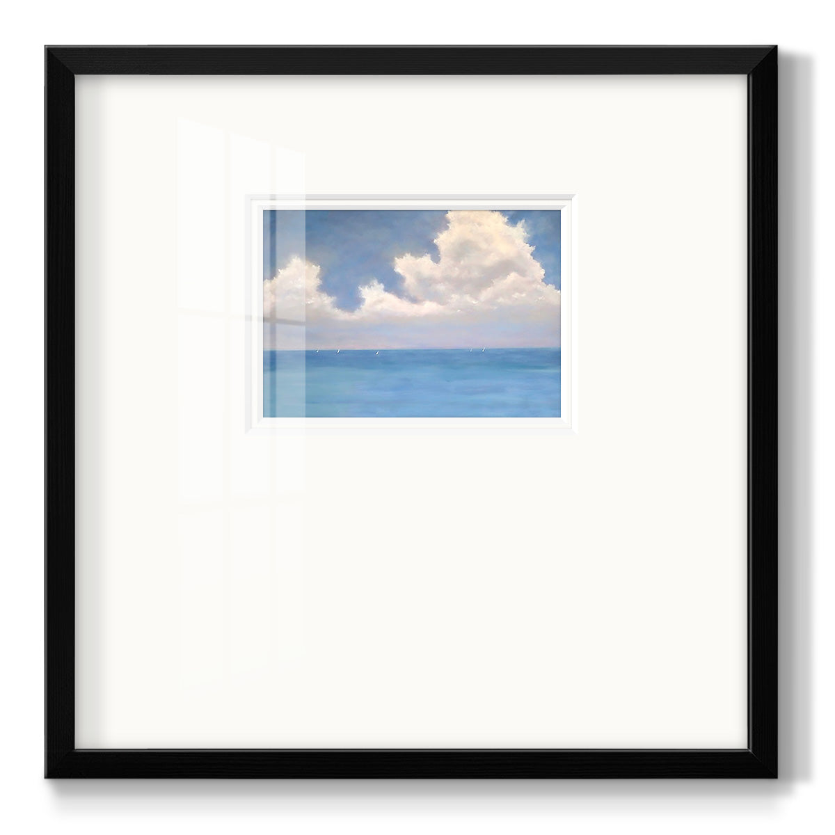 Race Day II - Double Matboard Framed Print