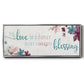 Family Blessing - Floater Framed Canvas Print