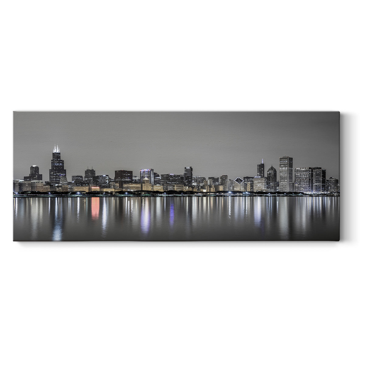 Chicago Skyline II - Gallery Wrapped Canvas