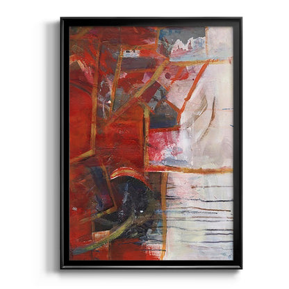 City Life IV - Modern Framed Canvas Print